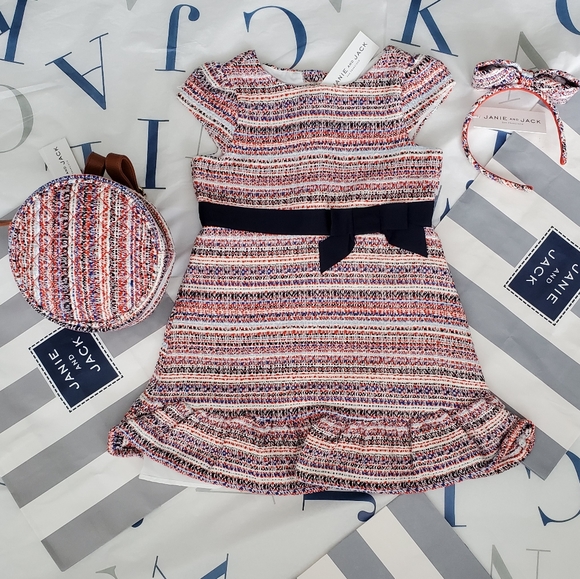 Janie and jack girl clothes set dress accessories - Picture 7 of 15